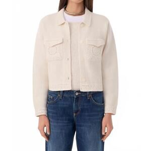 NEW KUJTEN xenia jacket in ecru